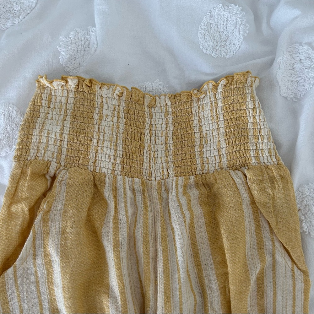 Yellow Ripcurl Thin Flare Pants